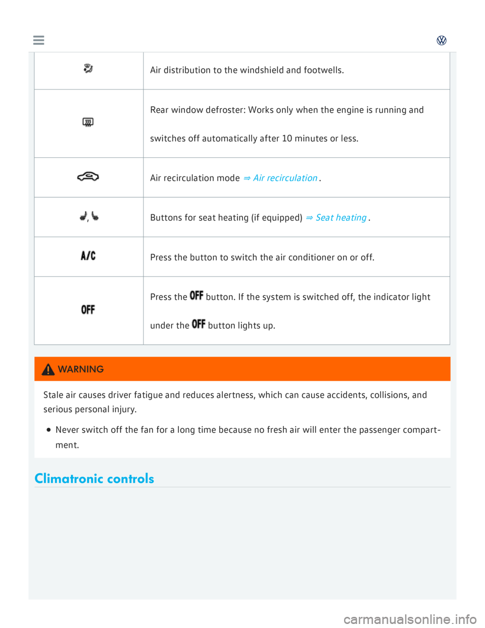 VOLKSWAGEN GOLF 2017  Owners Manual 