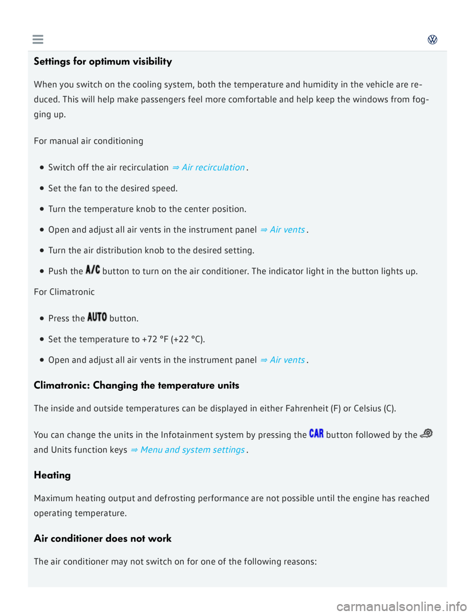 VOLKSWAGEN GOLF 2017  Owners Manual 