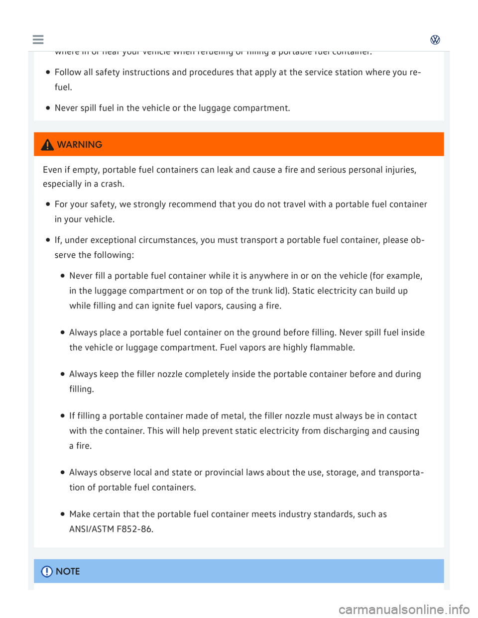 VOLKSWAGEN GOLF 2017  Owners Manual 