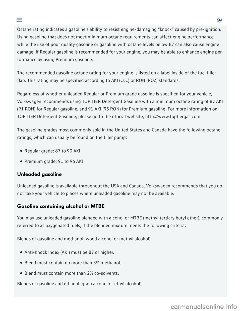 VOLKSWAGEN GOLF 2017  Owners Manual 