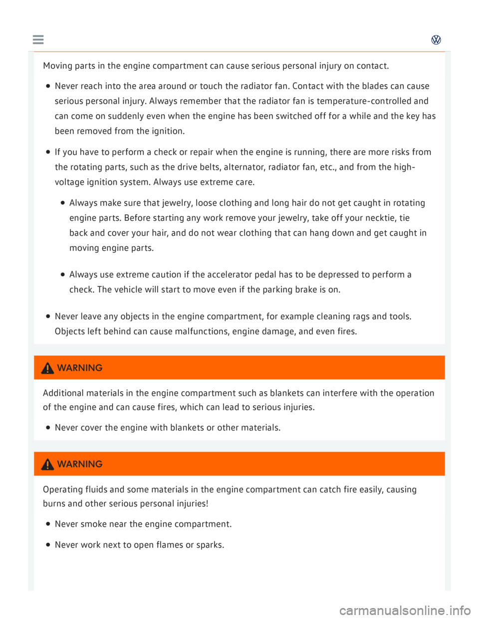 VOLKSWAGEN GOLF 2017  Owners Manual 