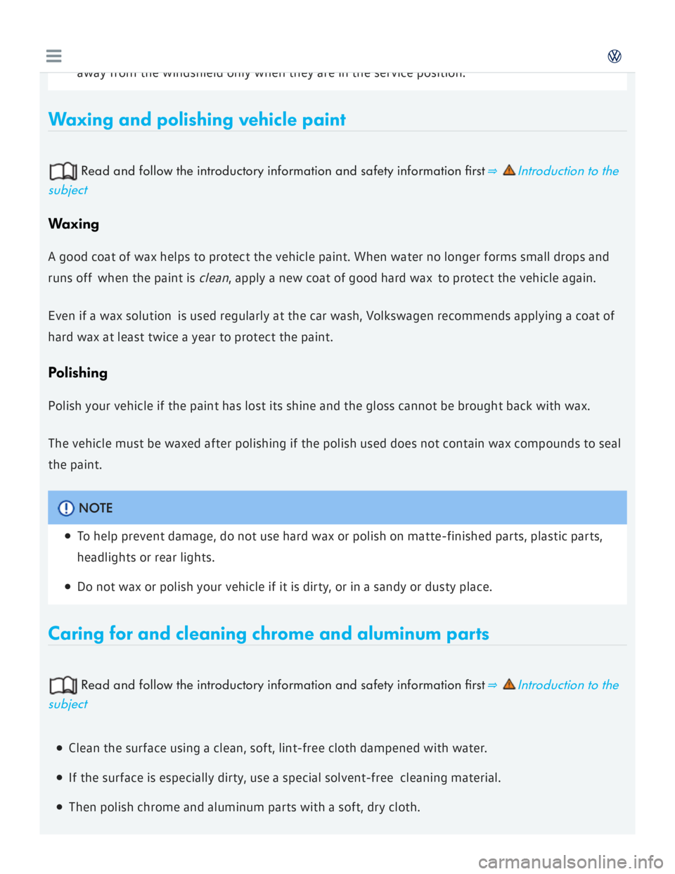 VOLKSWAGEN GOLF 2017  Owners Manual 