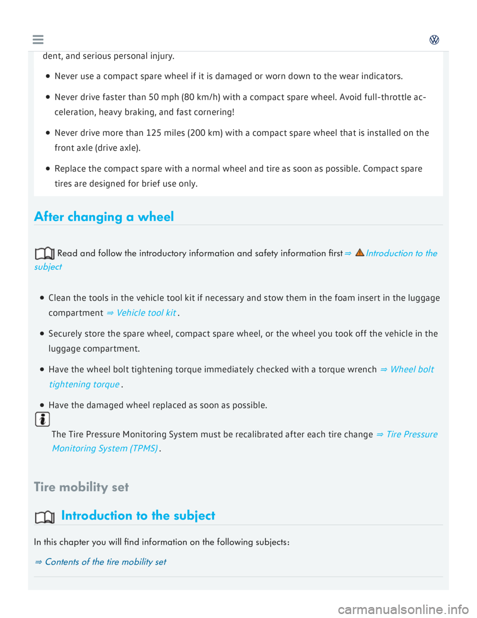 VOLKSWAGEN GOLF 2017  Owners Manual 