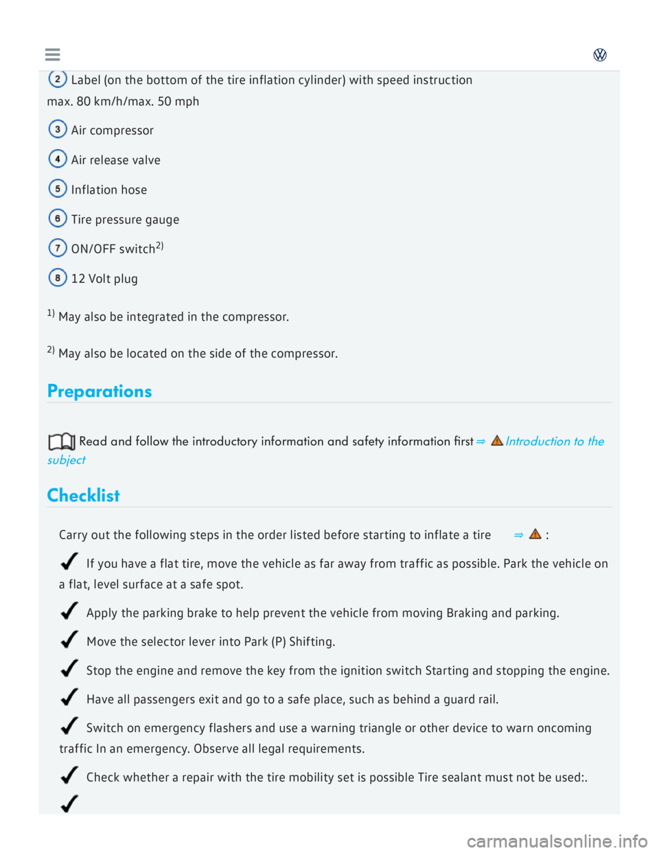 VOLKSWAGEN GOLF 2017  Owners Manual 