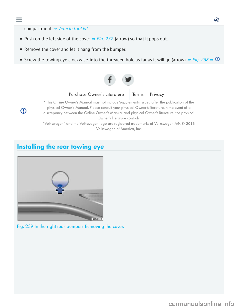 VOLKSWAGEN GOLF 2017  Owners Manual 