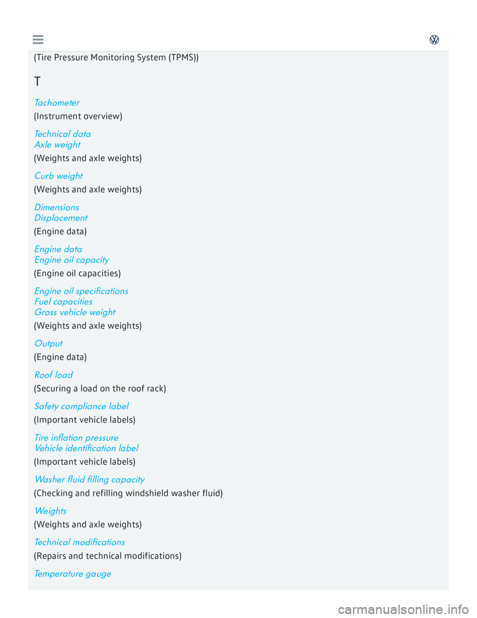 VOLKSWAGEN GOLF 2017  Owners Manual 