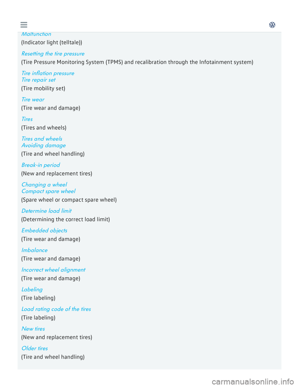 VOLKSWAGEN GOLF 2017  Owners Manual 