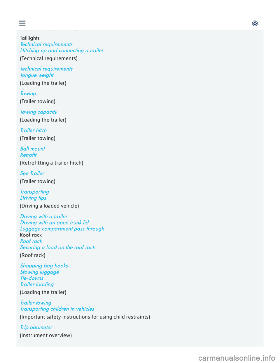 VOLKSWAGEN GOLF 2017  Owners Manual 