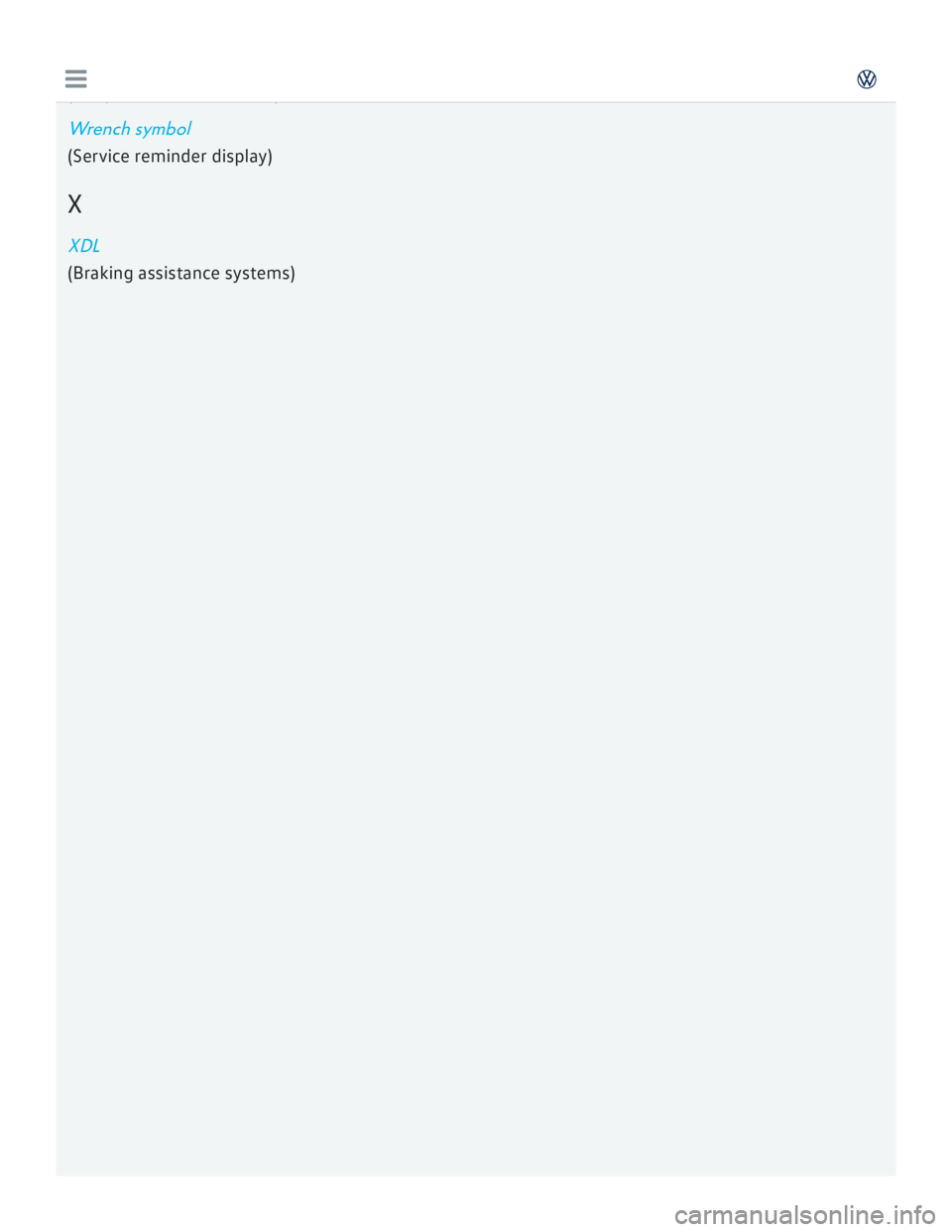 VOLKSWAGEN GOLF 2017  Owners Manual 