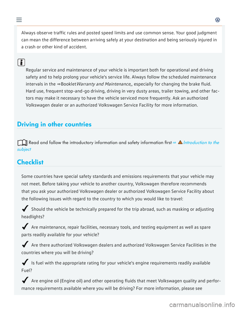 VOLKSWAGEN GOLF 2017  Owners Manual 