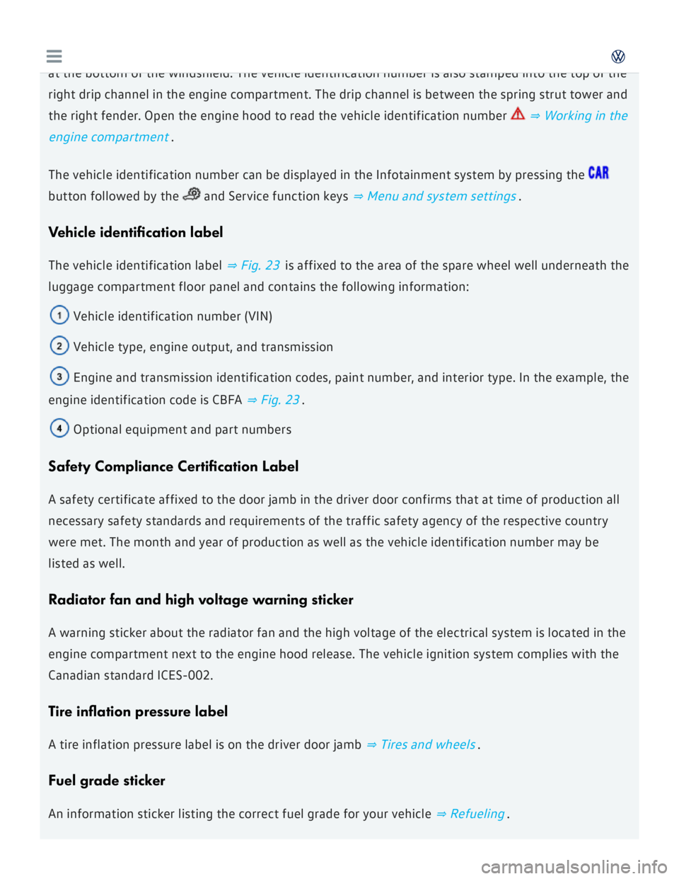 VOLKSWAGEN GOLF 2017  Owners Manual 