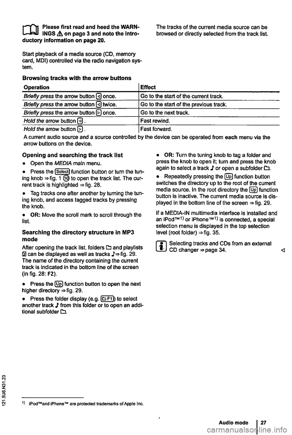 VOLKSWAGEN GOLF 2012  Owners Manual 