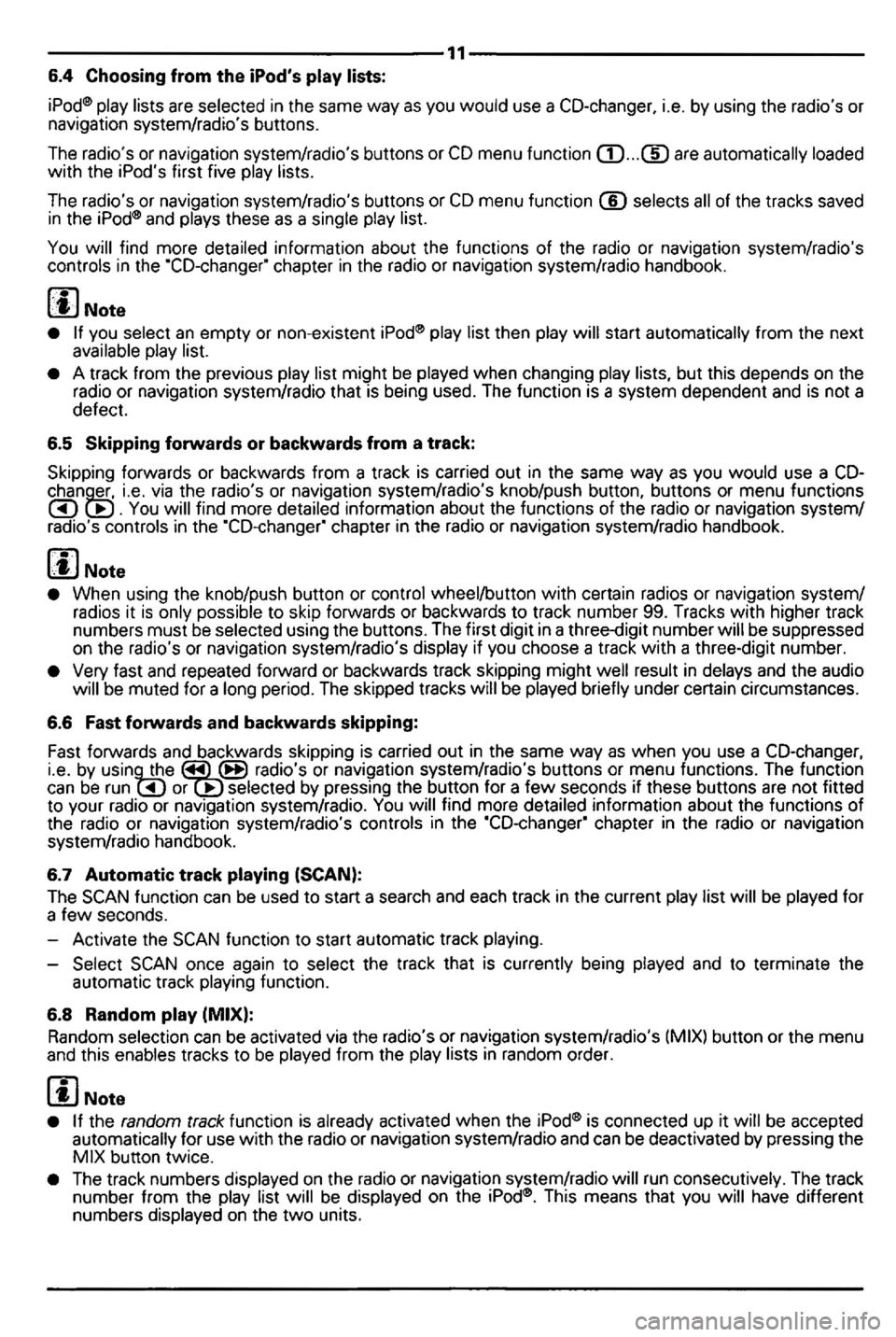 VOLKSWAGEN GOLF 2006  Owners Manual ----------------------------------11----------------------------------6.4 
. You 
This means  that you  