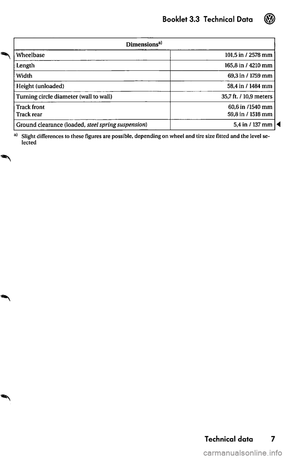 VOLKSWAGEN GOLF 2004  Owners Manual 