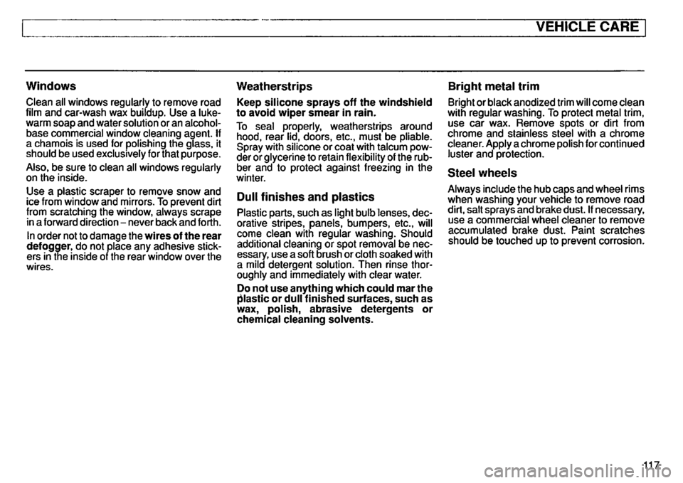 VOLKSWAGEN GOLF 1992  Owners Manual 
