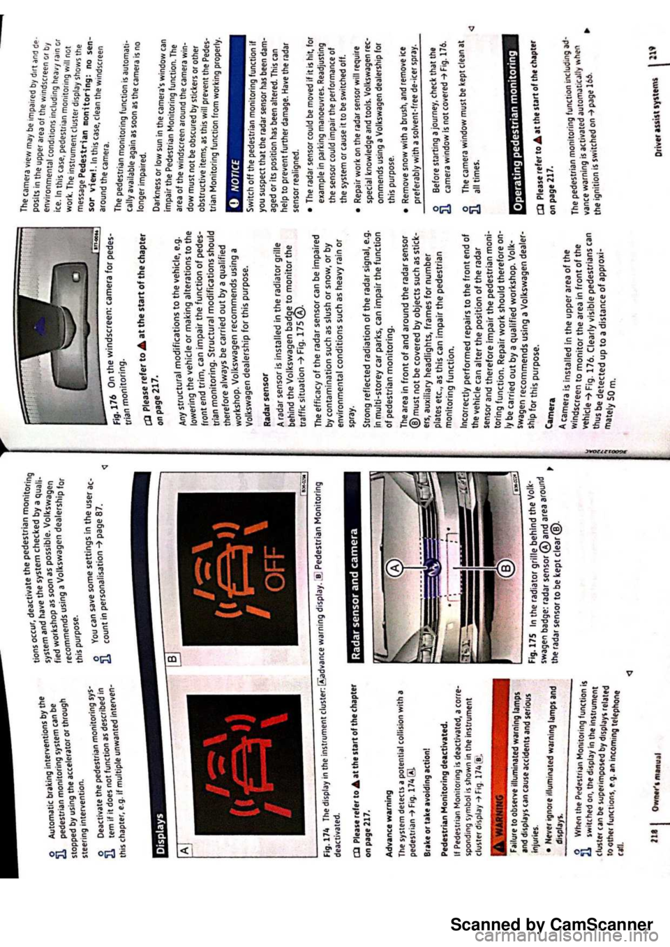 VOLKSWAGEN PASSAT  B8 2016  Owners Manual Scanned by CamScanner 