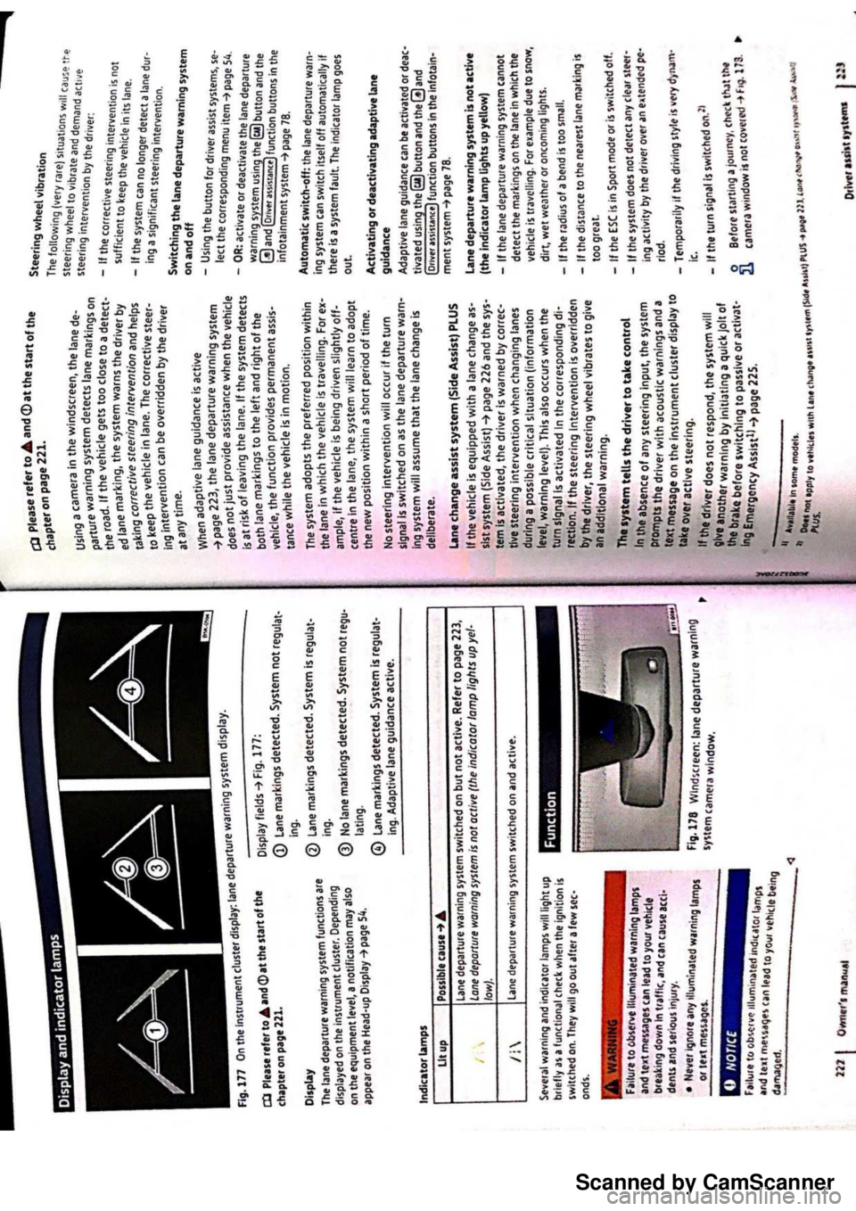 VOLKSWAGEN PASSAT  B8 2016  Owners Manual Scanned by CamScanner 