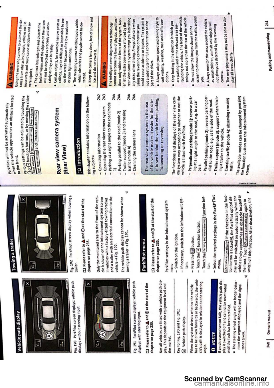 VOLKSWAGEN PASSAT  B8 2016  Owners Manual Scanned by CamScanner 