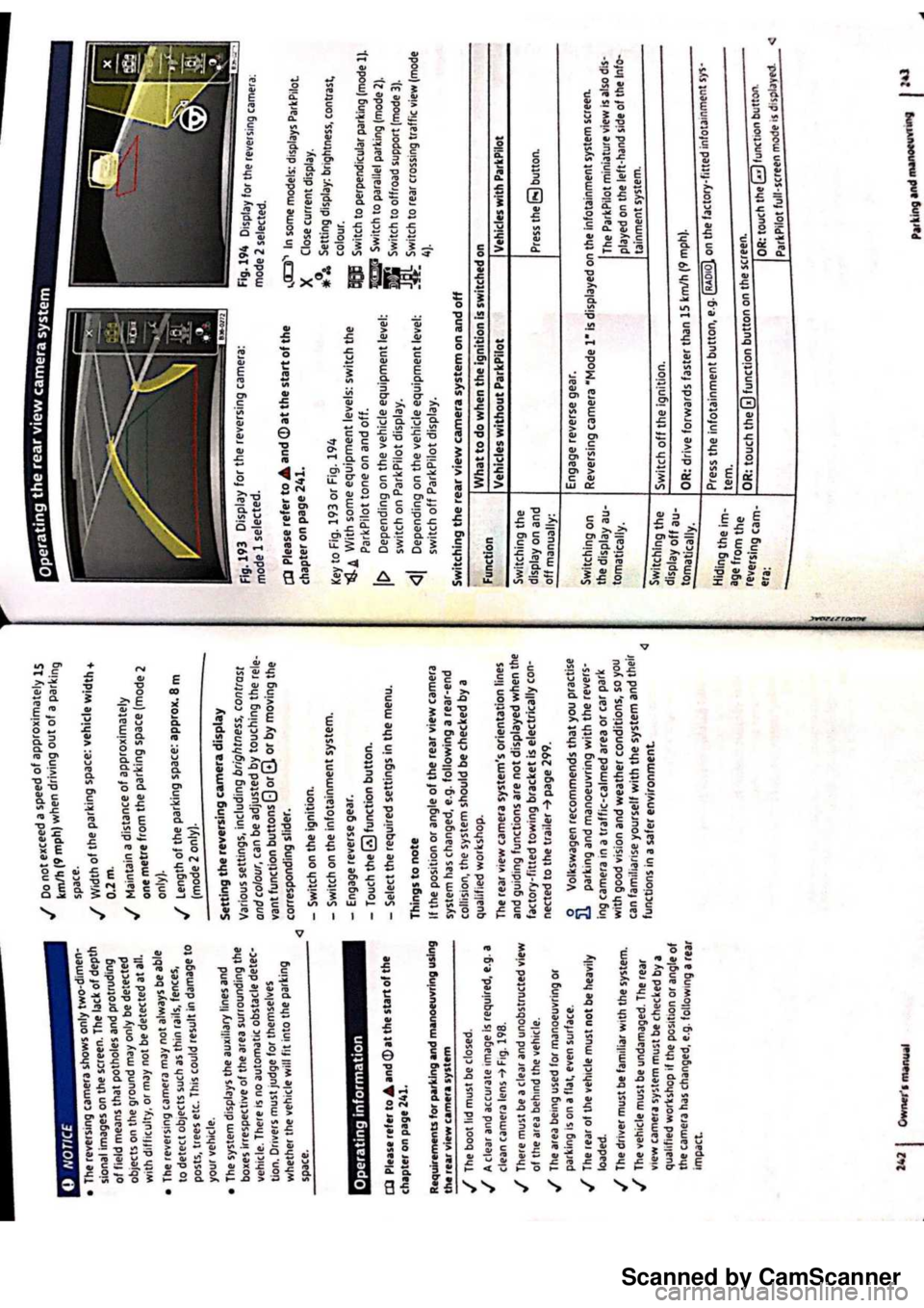 VOLKSWAGEN PASSAT  B8 2016  Owners Manual Scanned by CamScanner 