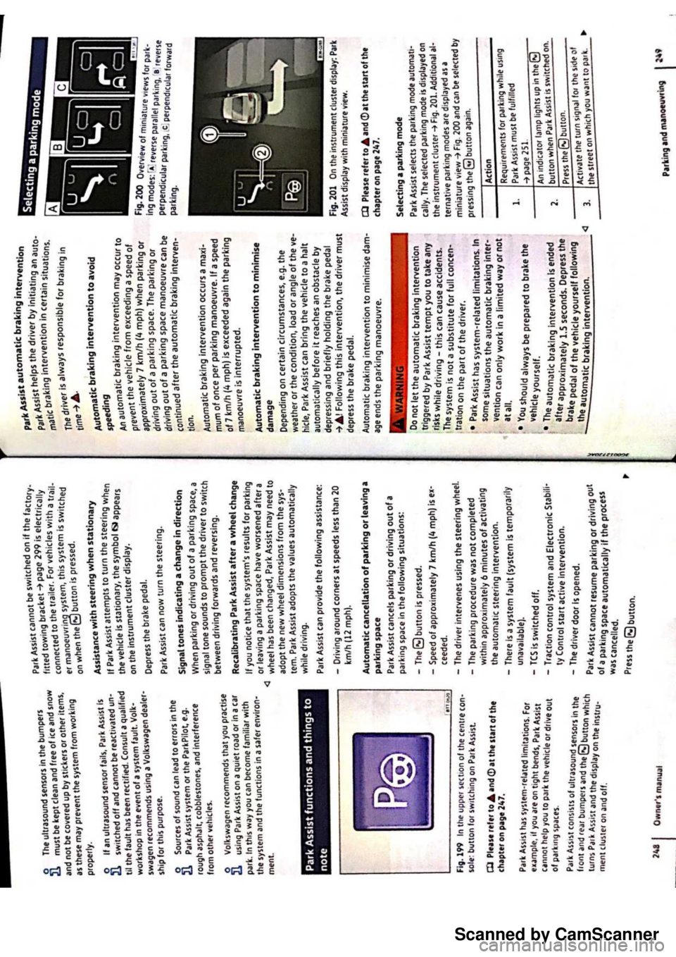 VOLKSWAGEN PASSAT  B8 2016  Owners Manual Scanned by CamScanner 