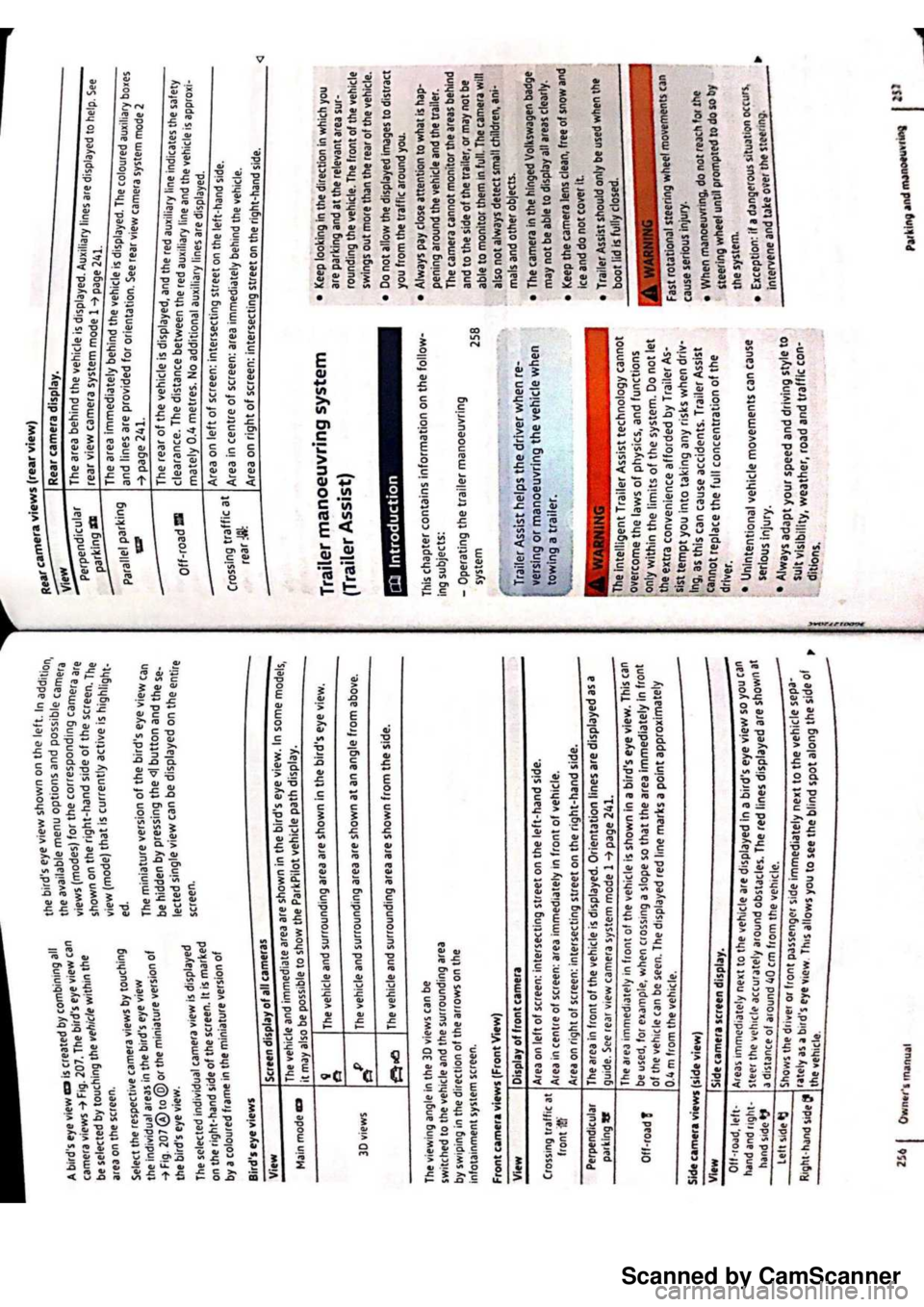 VOLKSWAGEN PASSAT  B8 2016  Owners Manual Scanned by CamScanner 
