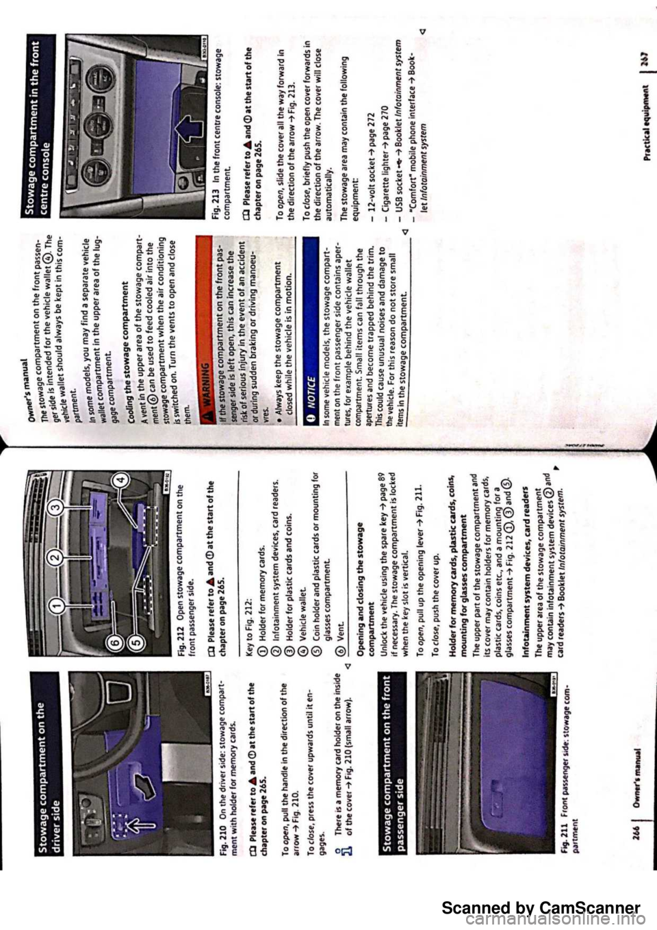 VOLKSWAGEN PASSAT  B8 2016  Owners Manual Scanned by CamScanner 