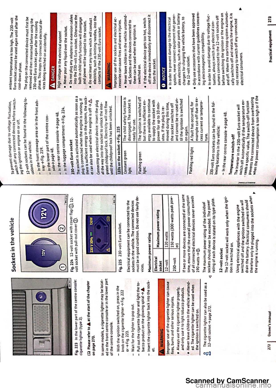 VOLKSWAGEN PASSAT  B8 2016  Owners Manual Scanned by CamScanner 