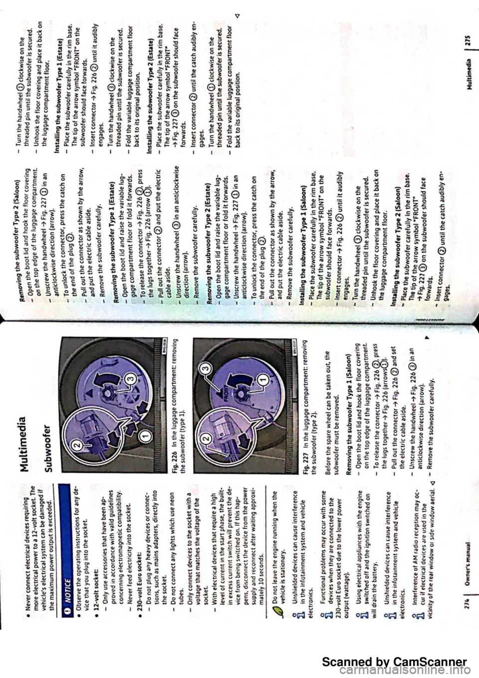 VOLKSWAGEN PASSAT  B8 2016  Owners Manual Scanned by CamScanner 