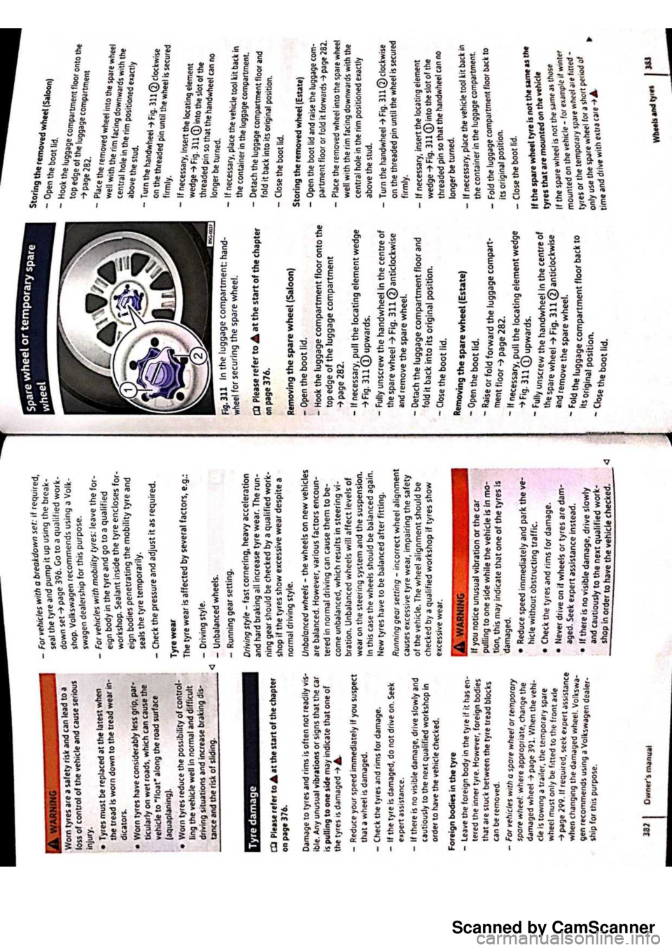 VOLKSWAGEN PASSAT  B8 2016  Owners Manual Scanned by CamScanner 