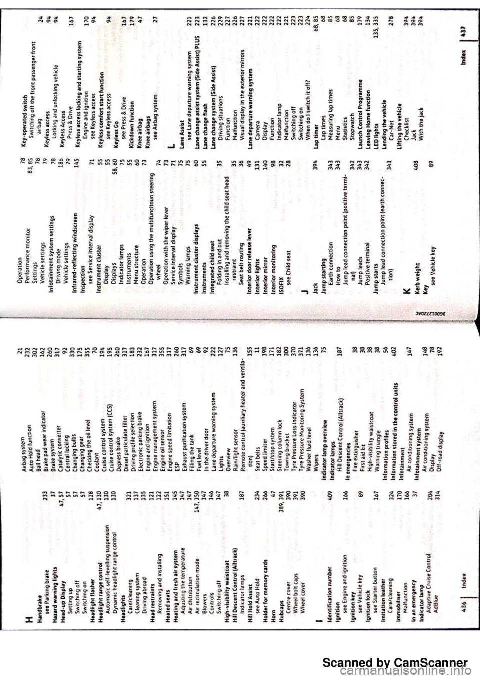 VOLKSWAGEN PASSAT  B8 2016  Owners Manual Scanned by CamScanner 