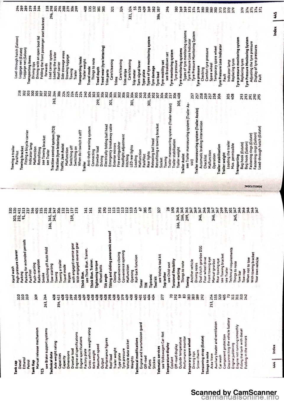 VOLKSWAGEN PASSAT  B8 2016  Owners Manual Scanned by CamScanner 