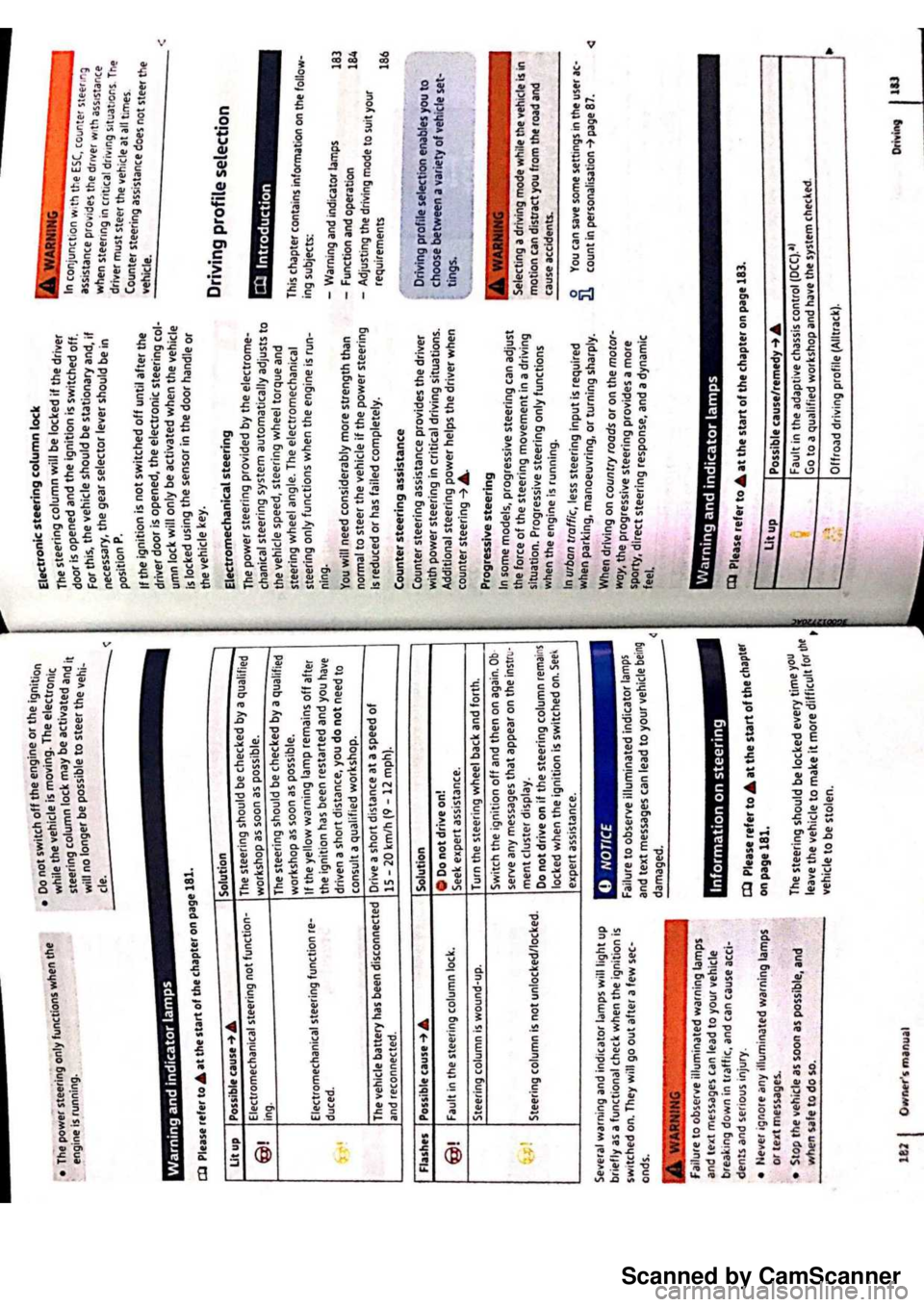 VOLKSWAGEN PASSAT  B8 2016  Owners Manual Scanned by CamScanner 