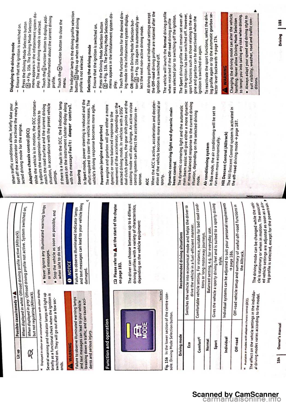 VOLKSWAGEN PASSAT  B8 2016  Owners Manual Scanned by CamScanner 