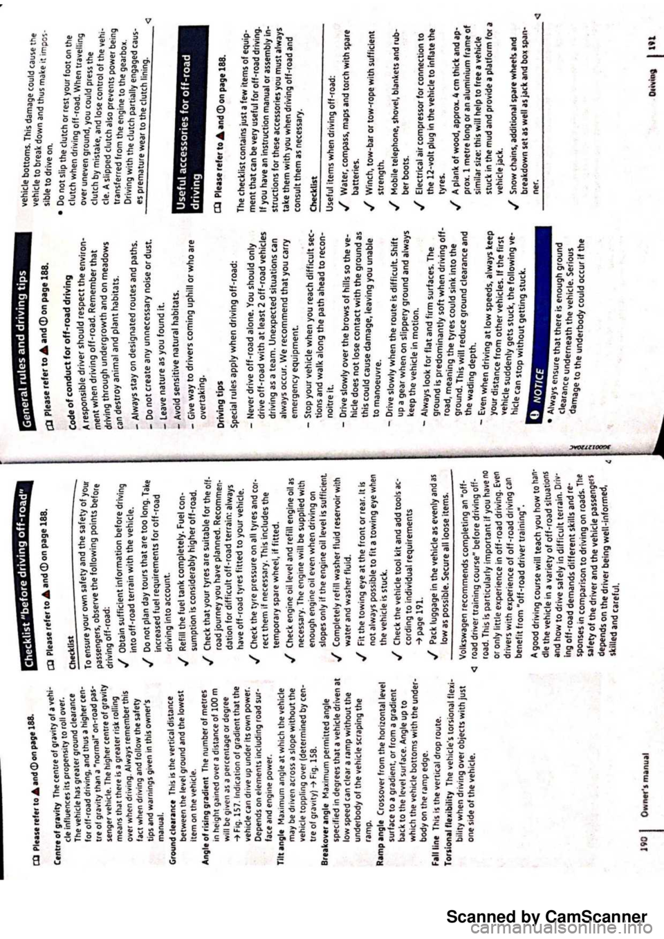 VOLKSWAGEN PASSAT  B8 2016  Owners Manual Scanned by CamScanner 