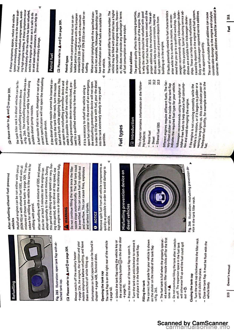 VOLKSWAGEN PASSAT 2022  Owners Manual Scanned by CamScanner 
