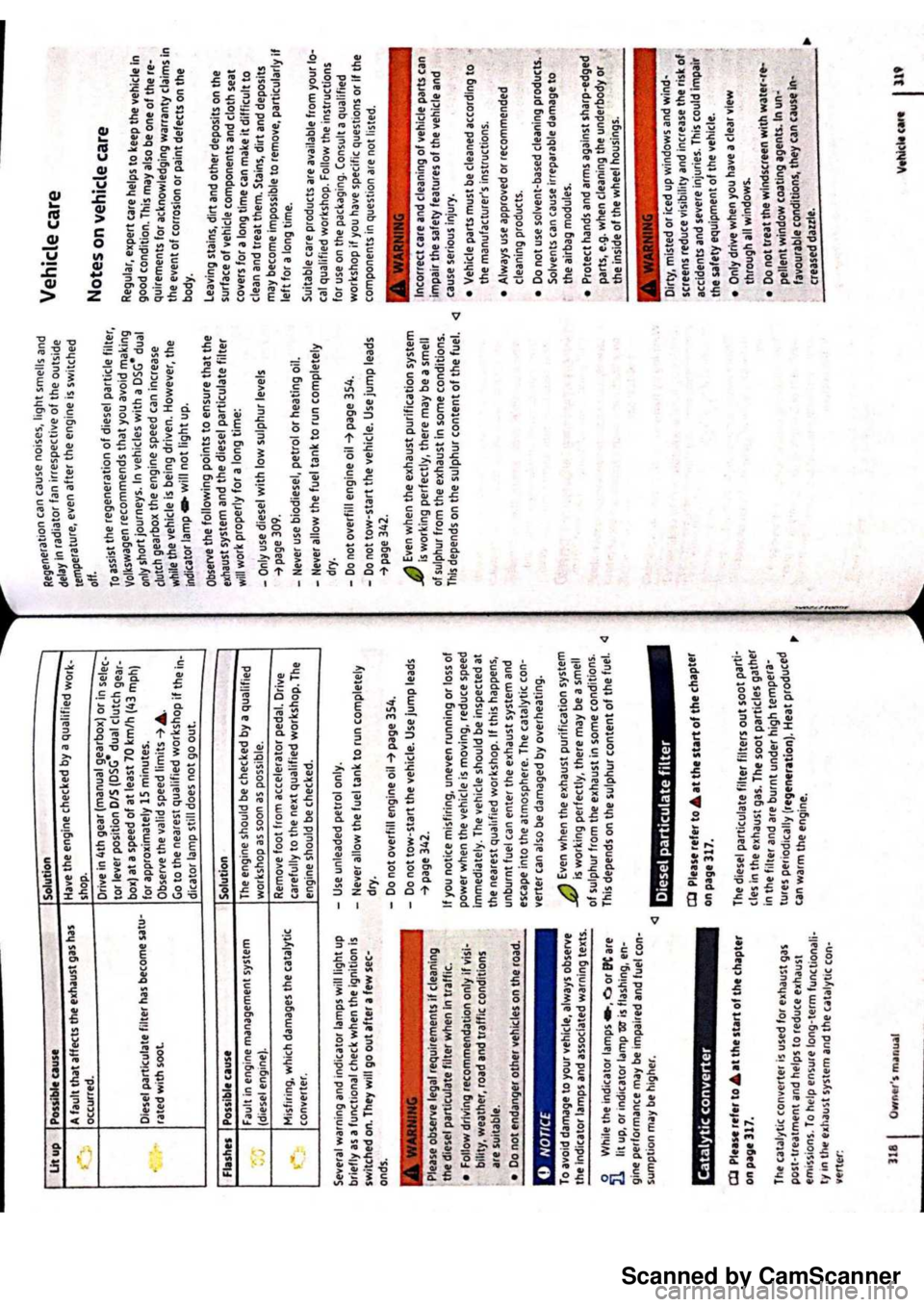 VOLKSWAGEN PASSAT 2022  Owners Manual Scanned by CamScanner 
