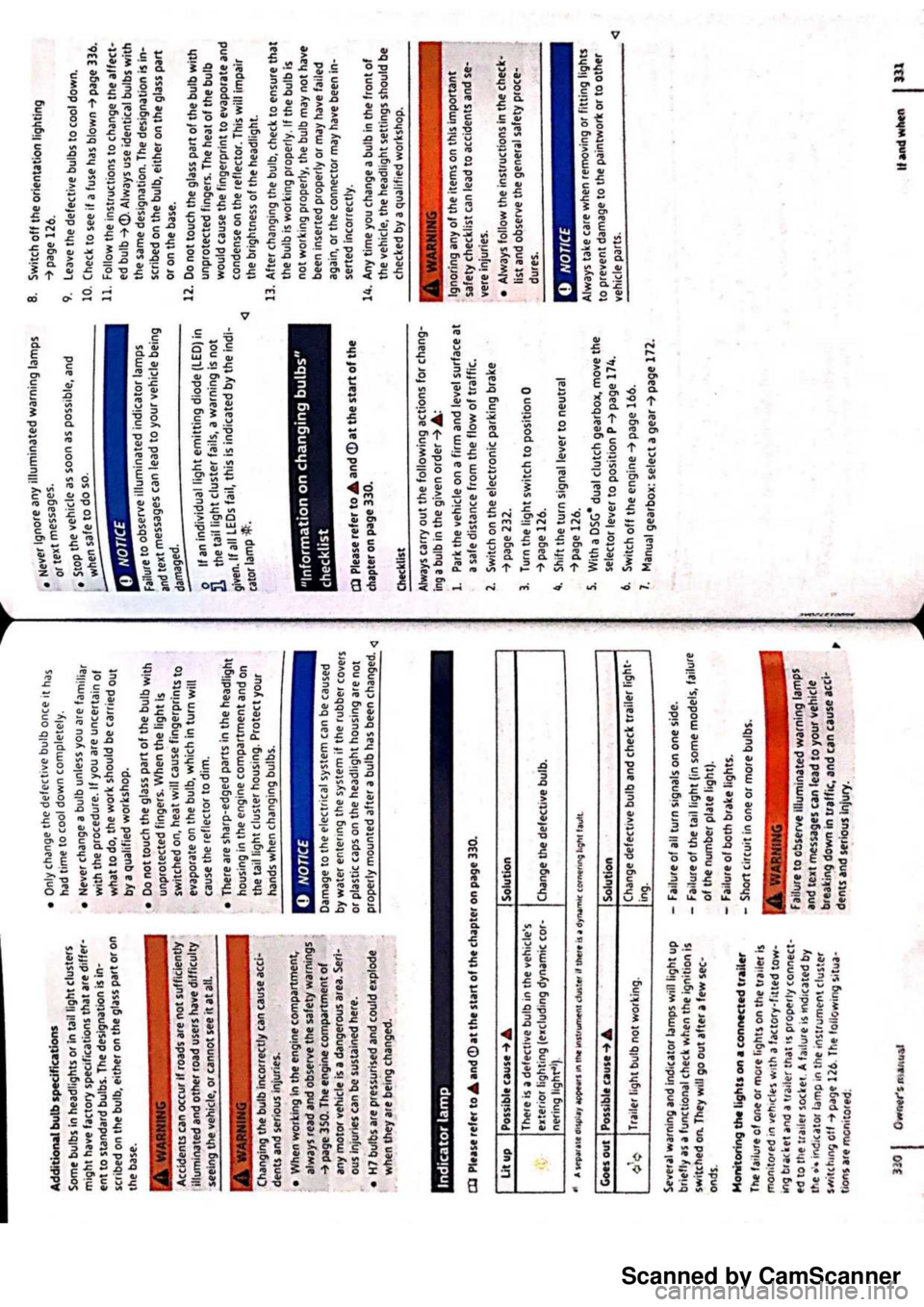 VOLKSWAGEN PASSAT 2022  Owners Manual Scanned by CamScanner 