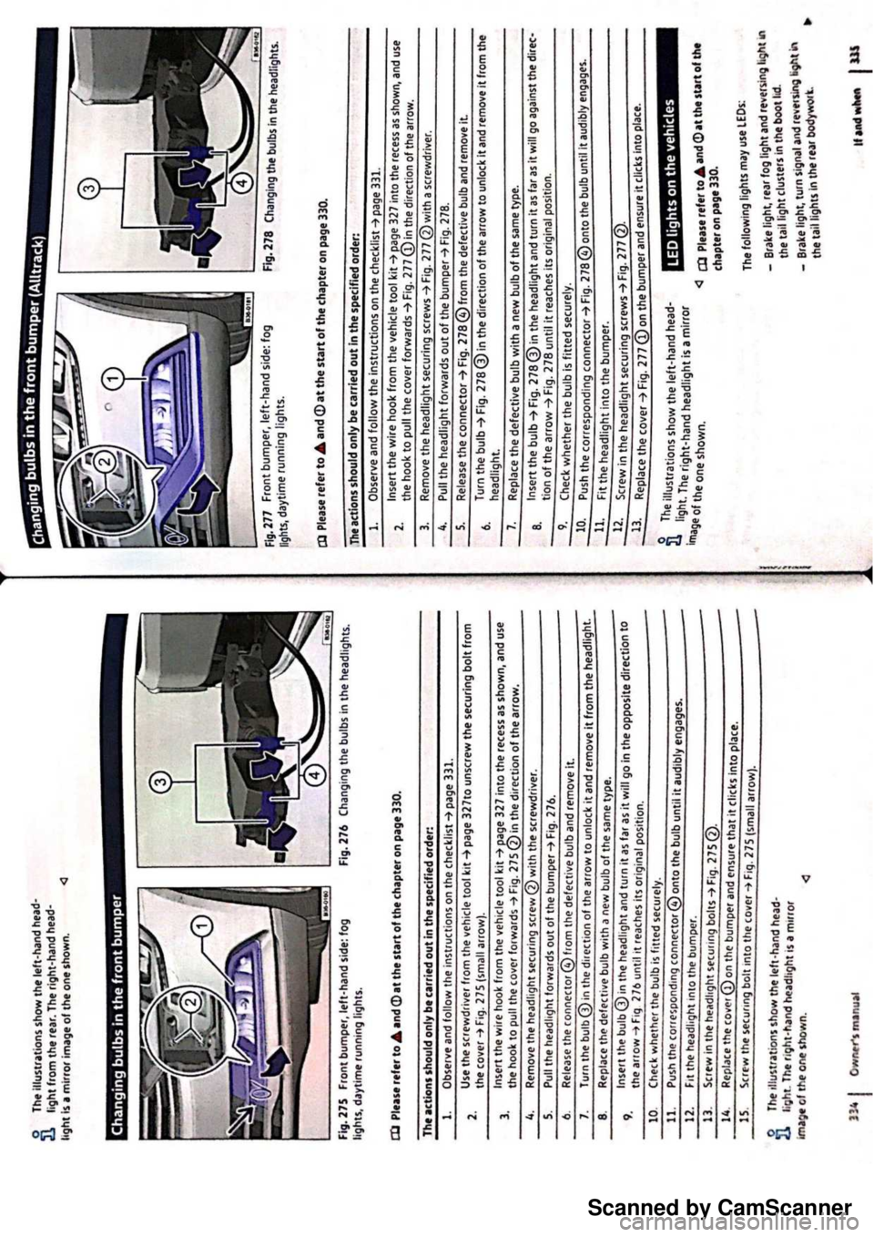 VOLKSWAGEN PASSAT 2022  Owners Manual Scanned by CamScanner 