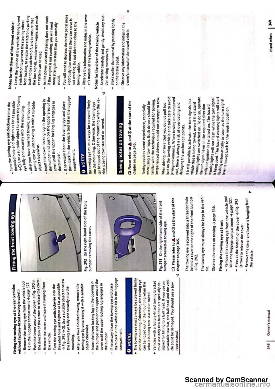 VOLKSWAGEN PASSAT 2022  Owners Manual Scanned by CamScanner 