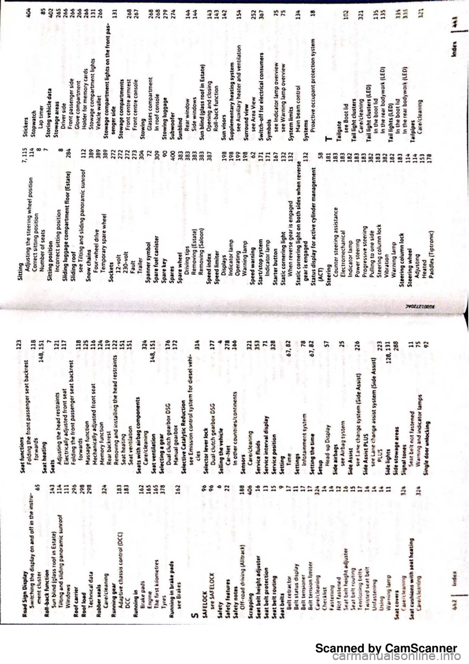VOLKSWAGEN PASSAT 2022  Owners Manual Scanned by CamScanner 