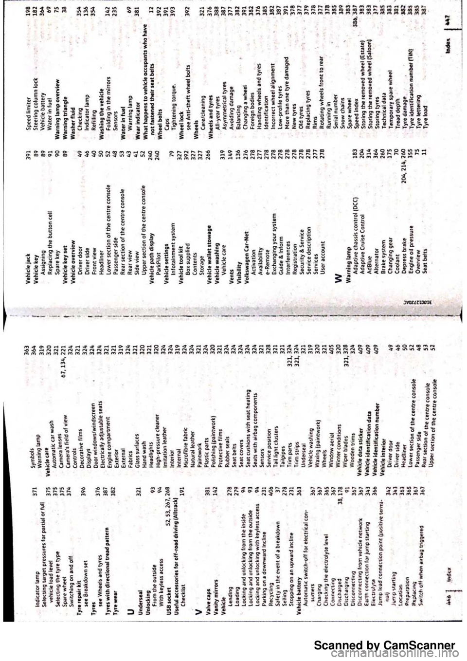 VOLKSWAGEN PASSAT 2022  Owners Manual Scanned by CamScanner 