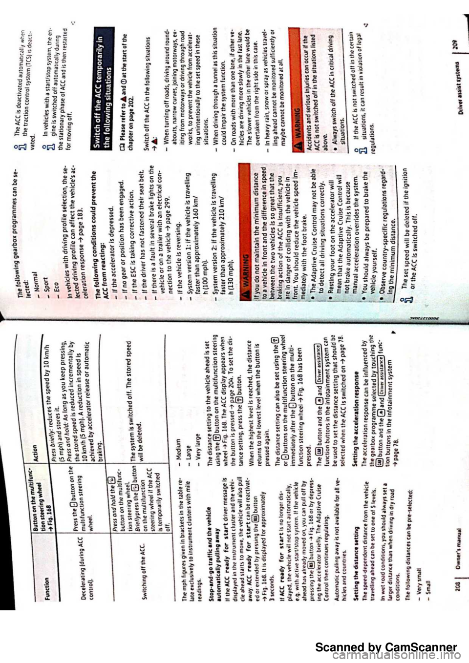 VOLKSWAGEN PASSAT 2021  Owners Manual Scanned by CamScanner 