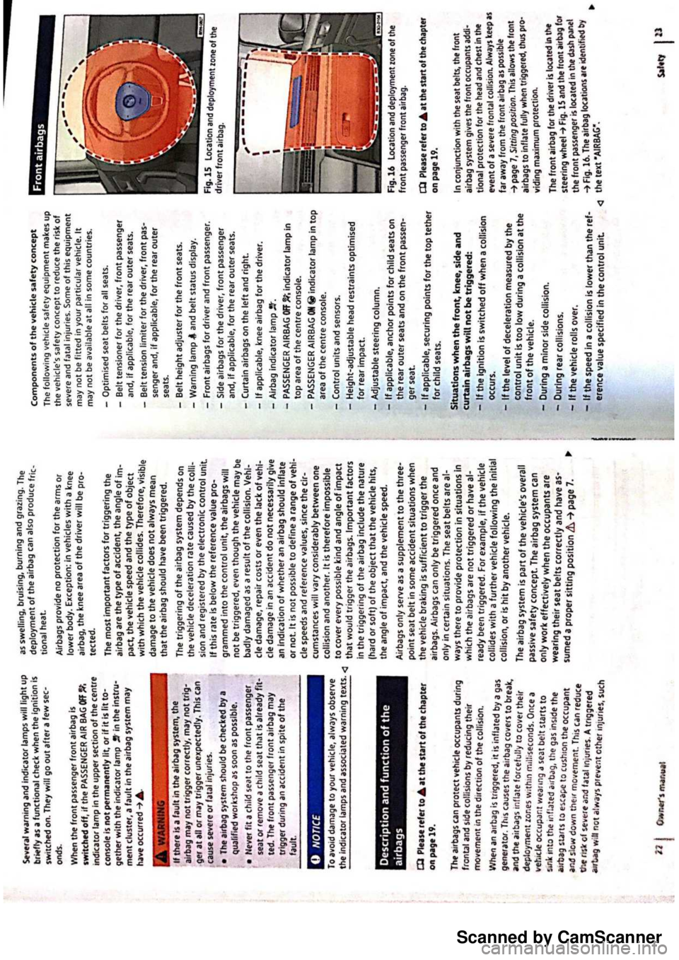VOLKSWAGEN PASSAT 2021  Owners Manual Scanned by CamScanner 