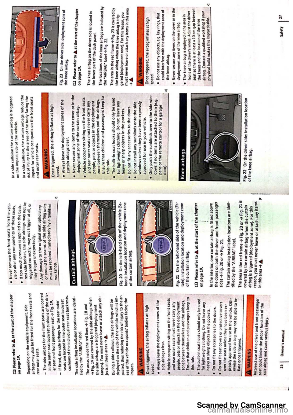 VOLKSWAGEN PASSAT 2021  Owners Manual Scanned by CamScanner 