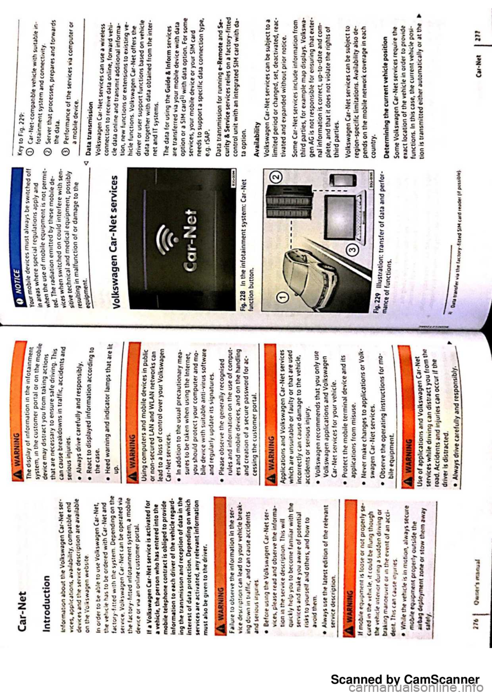 VOLKSWAGEN PASSAT 2021  Owners Manual Scanned by CamScanner 