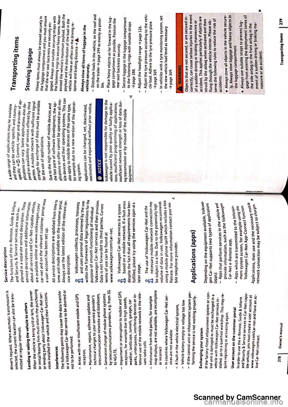 VOLKSWAGEN PASSAT 2021  Owners Manual Scanned by CamScanner 