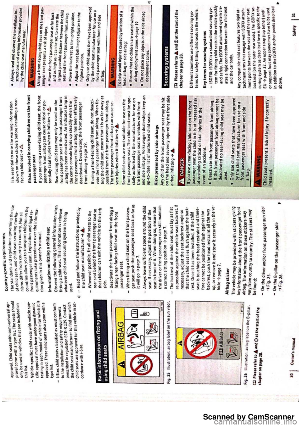 VOLKSWAGEN PASSAT 2021  Owners Manual Scanned by CamScanner 