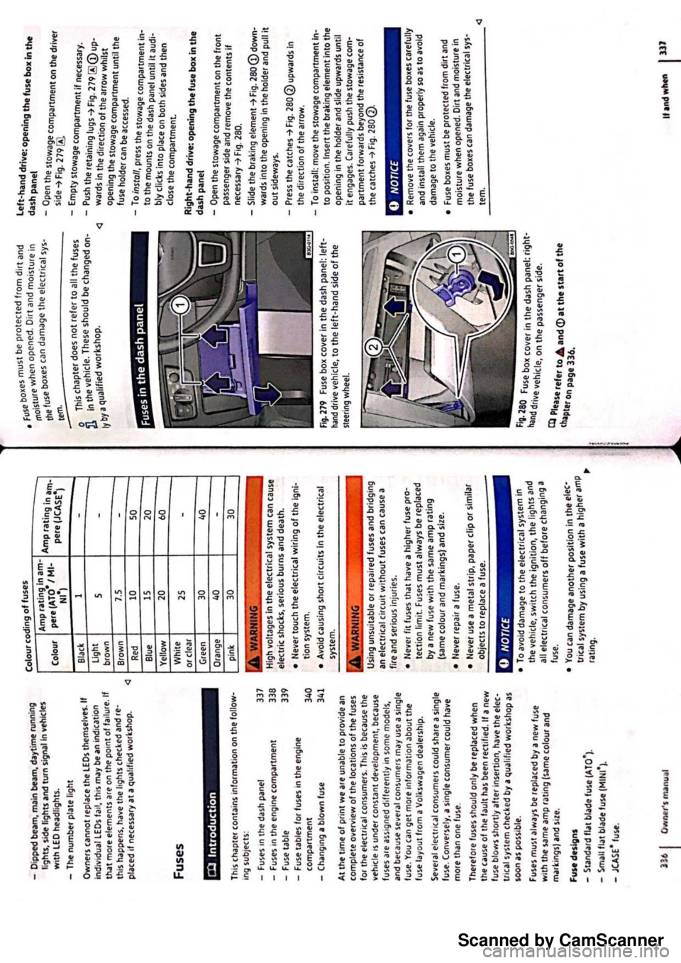 VOLKSWAGEN PASSAT 2021  Owners Manual Scanned by CamScanner 