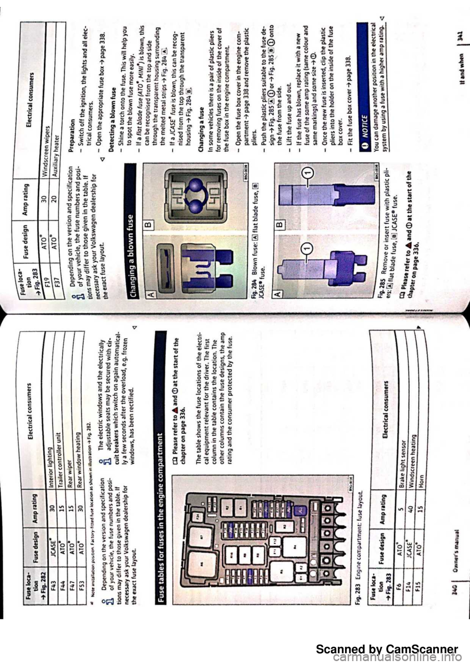 VOLKSWAGEN PASSAT 2021  Owners Manual Scanned by CamScanner 