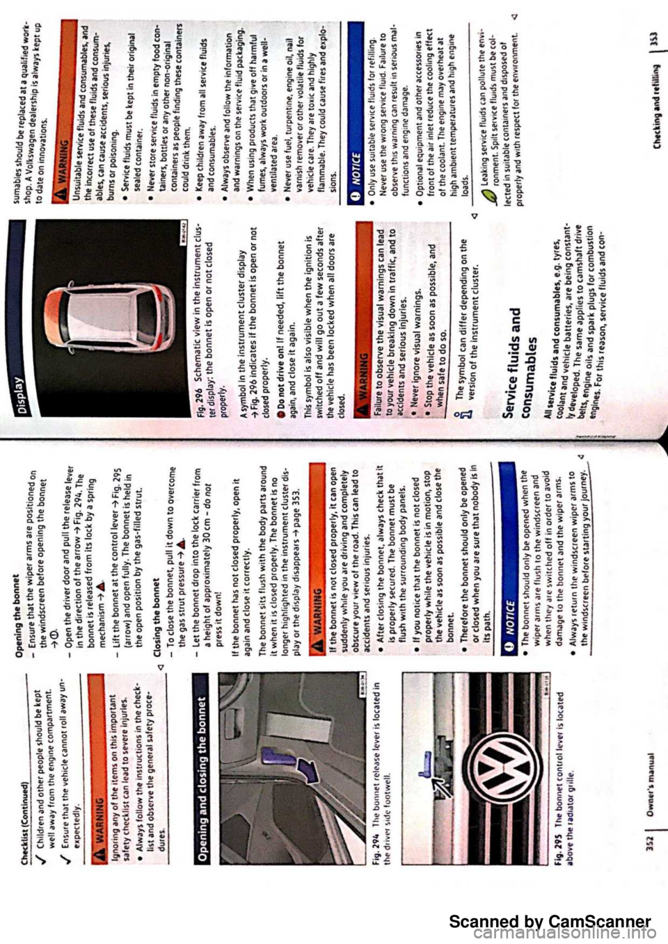 VOLKSWAGEN PASSAT 2021  Owners Manual Scanned by CamScanner 